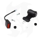 Kit Cintura di sicurezza omologata e staffa di fisaggio per trattori, macchine agricole operatrici e varie