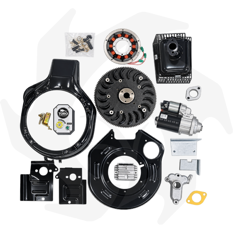Kit completo avviamento elettrico Lombardini LDA510