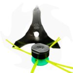 Kit lama a 3 denti + testina Rambo universale per decepsugliatore - immagine 2