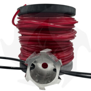 Kit testina Poseidone universale decespugliatore e bobina 2Kg filo 6mm