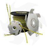 Kit testina URAGANO + disco anti groviglio e filo quadro 4mm - immagine 3
