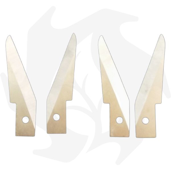 Lame di ricambio per coltello innesto a zufolo Lame di ricambio per coltello innesto a zufolo - immagine 1