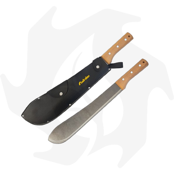 Machete con manico in legno e fodera Machete con manico in legno e fodera - immagine 1