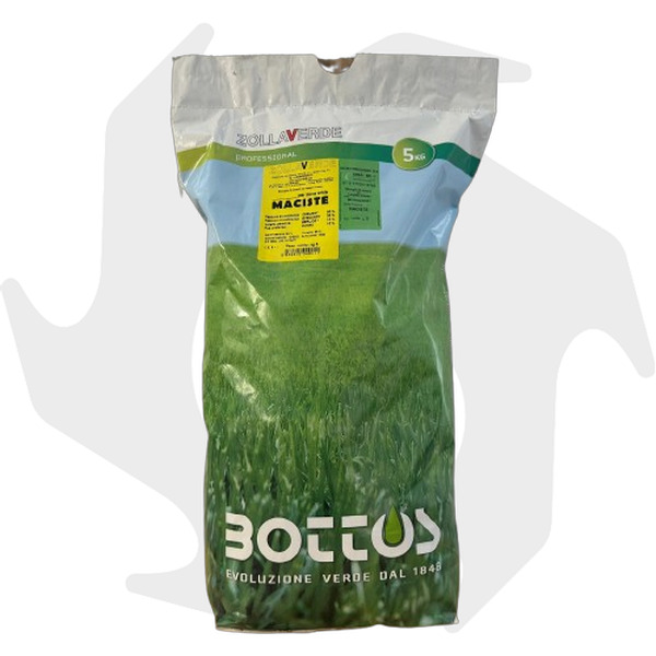 Semi Per Prato Bottos MACISTE - 2 Confezioni Da 1kg, Tappeto Erboso Estate - Foto 3