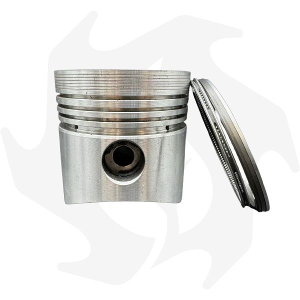 Pistone + serie segmenti ad. motore Lombardini LDA510 3LD510 – 85 mm - immagine 1