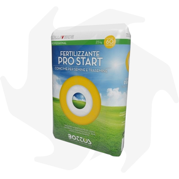 Pro Start Bottos – 25Kg Concime evoluto per la concimazione in semina e in rigenerazione del prato