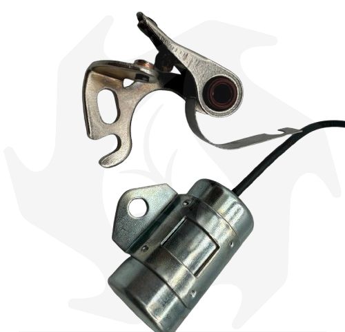 Puntine e condensatore per motore Marelli LA80 con magnete MCR (2) Puntine e condensatore per motore Marelli LA80 con magnete MCR - immagine 1
