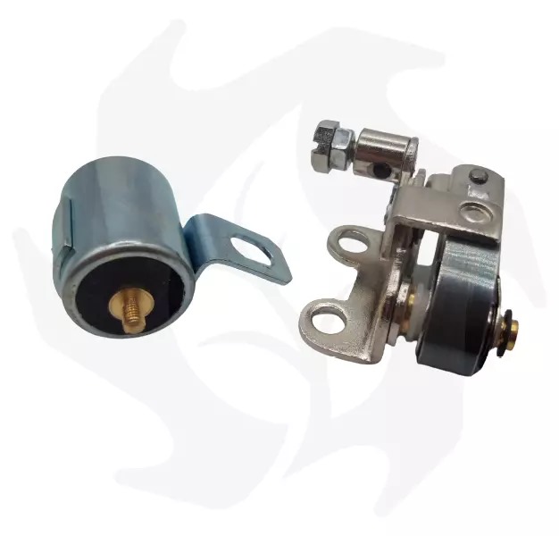 Puntine platinate e condensatore per motore Intermotor IM250 – IM300 – IM350 (1) Puntine platinate e condensatore per motore Intermotor IM250 – IM300 – IM350 - immagine 1