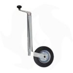 Ruotino di sollevamento servotimone per rimorchio carrello appendice tubo 48mm