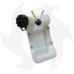 Serbatoio completo di tappo e tubi carburante per motore Kawasaki TH48