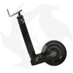 Servotimone telescopico con ruota in ferro per rimorchi 70 x 460 - immagine 2