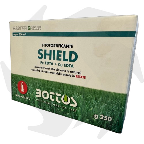 Shield Bottos – 250g Resistenza alle malattie fungine del prato a base di Ferro e Rame (1) Shield Bottos – 250g Resistenza alle malattie fungine del prato a base di Ferro e Rame - immagine 1
