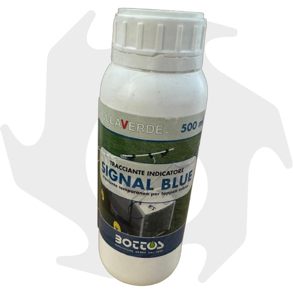 Signal Blue Bottos – 500 ml Tracciante indicatore di colore blu per trattamenti sul prat (1) Signal Blue Bottos – 500 ml Tracciante indicatore di colore blu per trattamenti sul prato - immagine 1