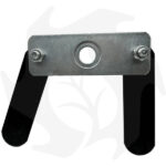 Testina ZORRO lama coltello universale per decespugliatore bilama per taglio arbusti rovi - immagine 2