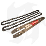 Barra carving professionale TSUMURA SOLID 1/4 1,1mm 52 maglie 20cm puntale in stellite + 2 catene