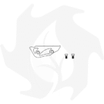 Lama di ricambio per troncarami a battente dritto Vesco T10 - immagine 2