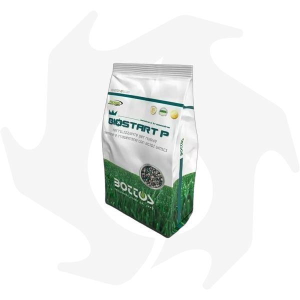 Biostart P Bottos -10Kg Concime per semine e trasemine con acidi umici Biostart P Bottos -10Kg Concime per semine e trasemine con acidi umici - immagine 1