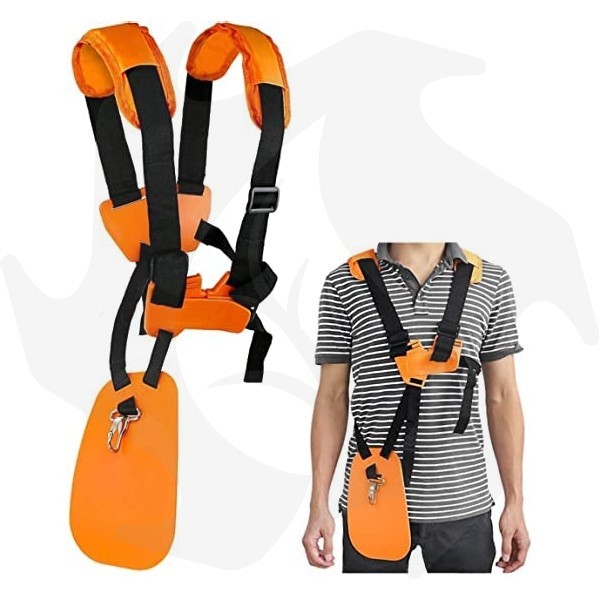 Bretella tipo doppio per decespugliatore (1) Bretella tipo doppio per decespugliatore - immagine 1