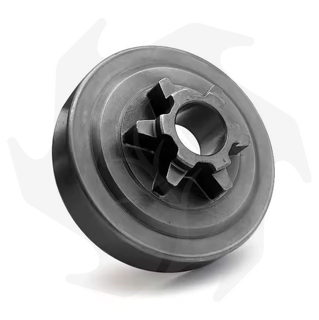 Campana frizione per motosega Zenoah 2500 passo 38″ 6 denti Campana frizione per motosega Zenoah 2500 passo 3/8″ 6 denti - immagine 1