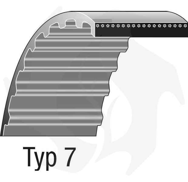 Cinghia di trasmissione STIGA Park 110 Combi Pro, Park 121 M, Villa 85 Combi Tipo 9 HTD 1160-8M-12 Cinghia di trasmissione STIGA Park 110 Combi Pro, Park 121 M, Villa 85 Combi Tipo 9 HTD 1160-8M-12 - immagine 1