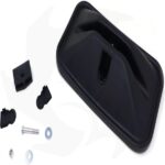 Coppa ricambio per specchietto retrovisore trattore dimensioni 359×209 mm - immagine 2