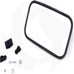 Coppa ricambio per specchietto retrovisore trattore dimensioni 359×209 mm