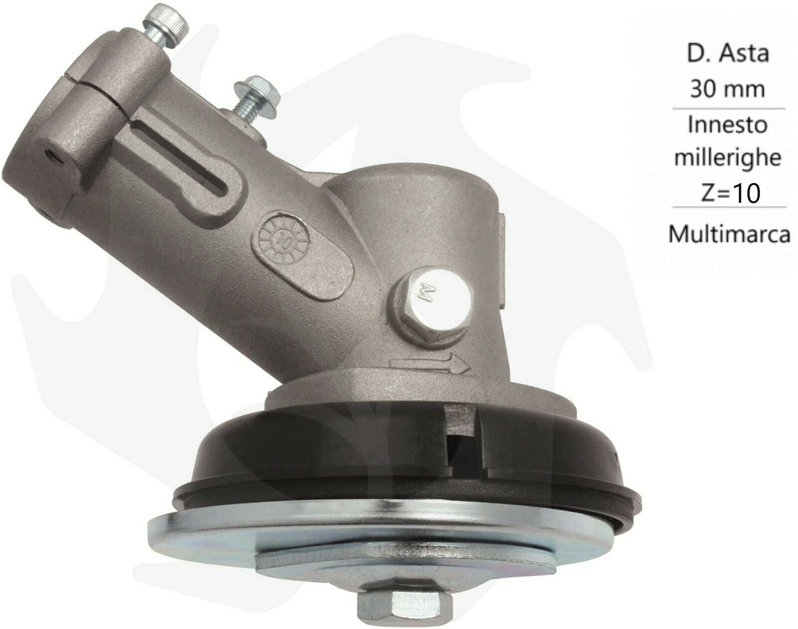 Coppia conica per decespugliatore asta da 30mm 10 cave Coppia conica per decespugliatore asta da 30mm 10 cave - immagine 1