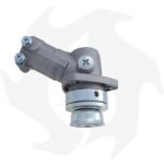 Coppia conica per decespugliatore diametro asta 25 mm innesto ovale 5,5 x 7