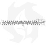 Lame tagliasiepi Stihl HS75 – HS80 lunghezza 75 cm - immagine 2