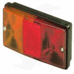 Fanale posteriore alogeno a 3 luci DX-SX per trattori CNH – Fiat – New Holland