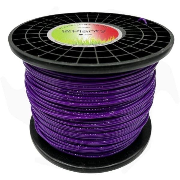 Filo tondo per decespugliatore bobina testina giardino 2Kg professionale Planty (1) Filo tondo per decespugliatore bobina testina giardino 2Kg professionale Planty - immagine 1