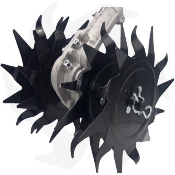 Fresa rotativa zappa universale professionale per decespugliatore (2) Fresa rotativa zappa universale professionale per decespugliatore - immagine 1