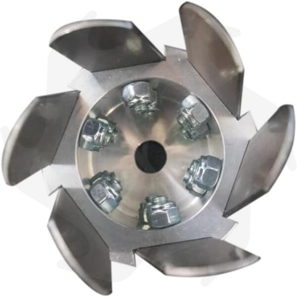 Testina Fresa Zappetta IME Per Decespugliatore - 6 Lame Acciaio, Universale, Made In Italy