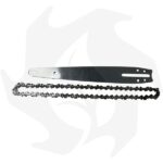 Barra carving 25 cm con Catena passo 1/4  60 maglie spessore 1,3