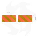 Kit 2 Pannelli per segnalazione mezzi agricoli - immagine 2