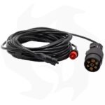 Kit completo di fanali a led e catadiottri triangolari montati su supporto magnetico - immagine 3