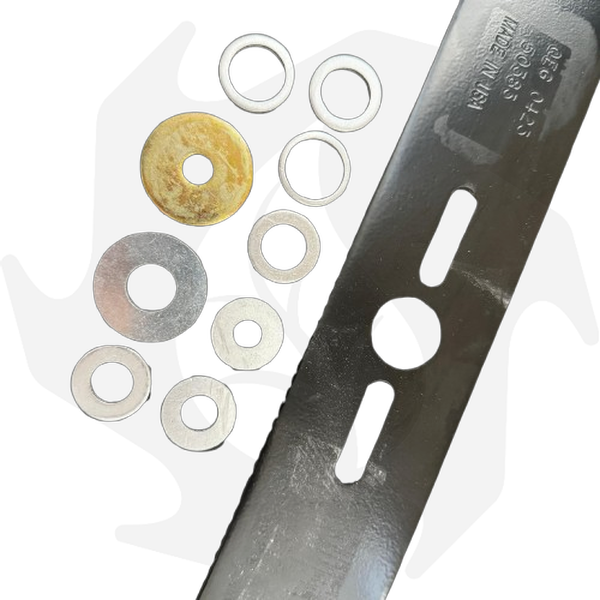 Lama universale per tagliaerba 51-53 cm per lavori pesanti - immagine 2