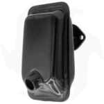 Marmitta silenziatore per motori Lombardini 3LD490, IM490, LDA400, LA400, LA490 - immagine 2