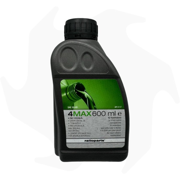 Olio-motore-4-tempi-600-ml-4MAX-SAE30-HD-1 Olio motore 4 tempi 600 ml 4MAX SAE30-HD - immagine 1