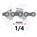 Rotolo di catena motosega passo 1/4″, 598 maglie - immagine 2