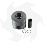 Pistone completo maggiorato + serie segmenti adattabile a motore Lombardini 4LD820-LDA820