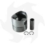 Pistone completo maggiorato + serie segmenti adattabile a motore Lombardini 4LD820-LDA820 - immagine 2