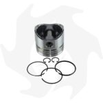 Pistone completo maggiorato + serie segmenti Ø 82mm - immagine 2