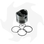 Pistone completo maggiorato + serie segmenti Ø 82mm - immagine 3