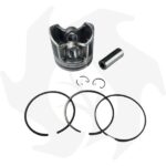 Pistone completo + serie segmenti adattabile a motore Lombardini 15LD440 standard