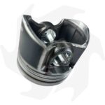 Pistone completo + serie segmenti adattabile a motore Lombardini 15LD440 standard - immagine 2