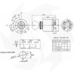 Quadro avviamento con preriscaldo a 4 posizioni con chiave - immagine 2