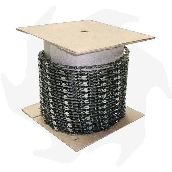 Rotolo di catena generico Rotolo di catena motosega passo 3/8 piccolo, 1640 maglie - immagine 1