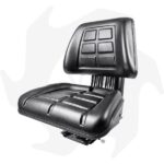 Sedile per trattore con molleggio verticale regolabile seduta comfort - immagine 2
