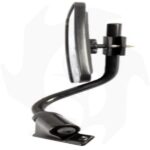 Specchio CPL nero dx vetro bianco PER CABINE FIAT-SAME 230x180mm - immagine 2